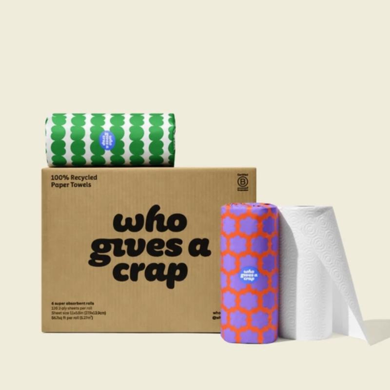 100% Recycled Paper Towels