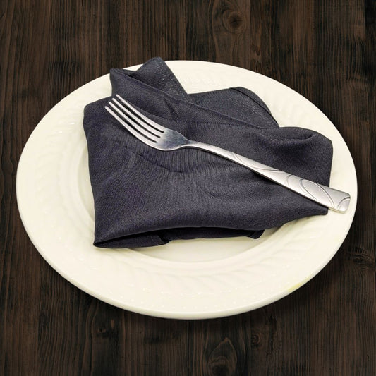 Large Black Dinner Napkins