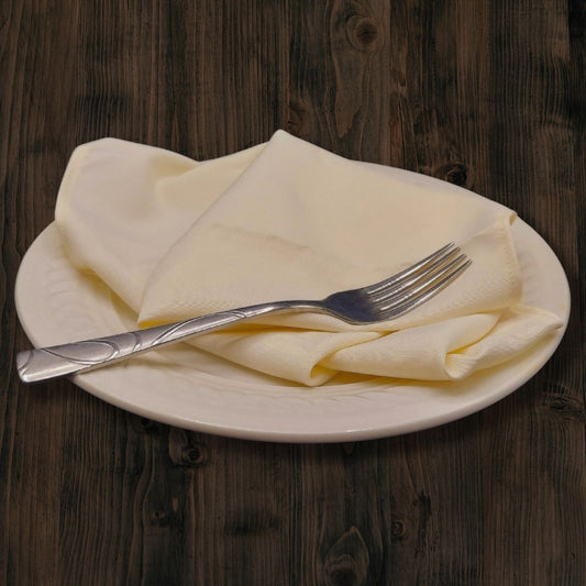 Large Cream Dinner Napkins