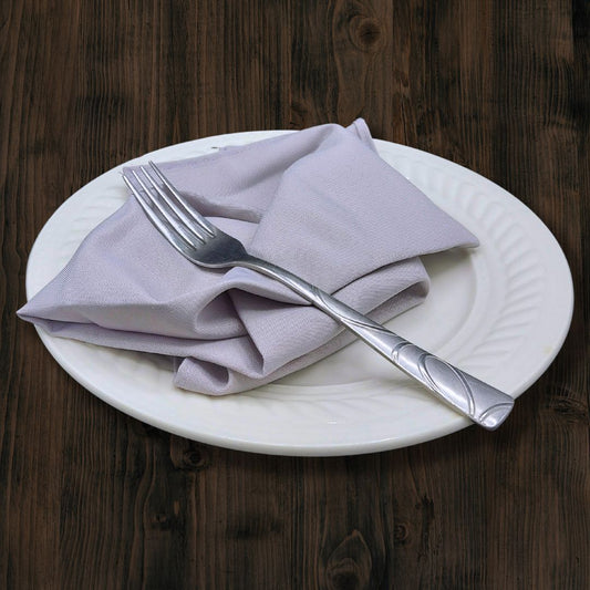 Large Pewter/Gray Dinner Napkins