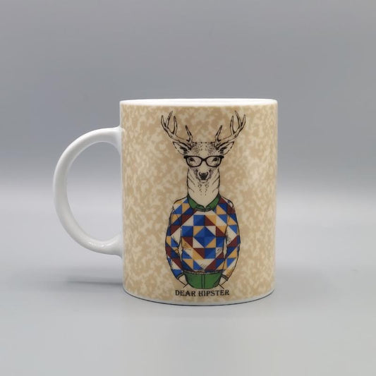Hipster Deer Mug