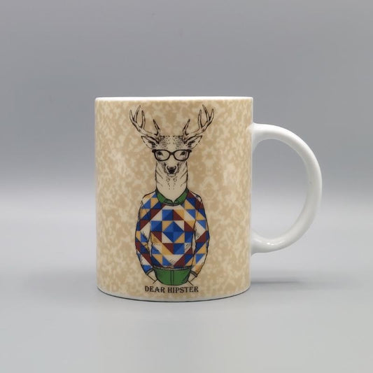 Hipster Deer Mug