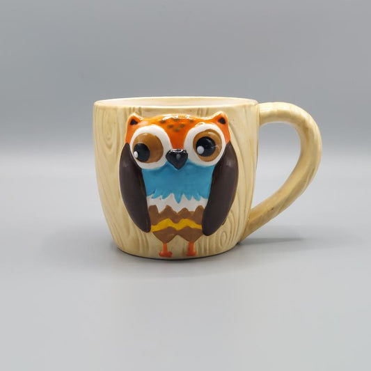 Woodland Owl 3D Mug