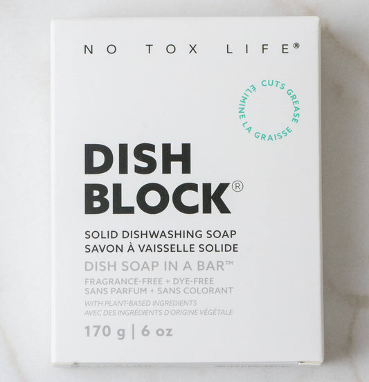 DISH BLOCK® Solid Dish Soap Bar