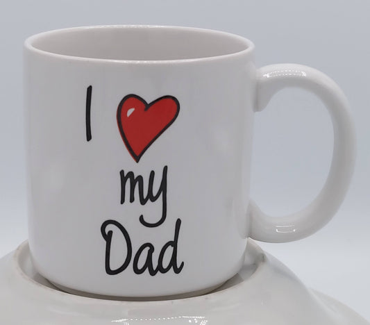 I Heart My Dad Mug Secondhand - Green Distributors