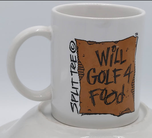 Will Golf 4 Food Mug Secondhand - Green Distributors