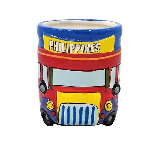 Handpainted Philippines Truck Mug Secondhand