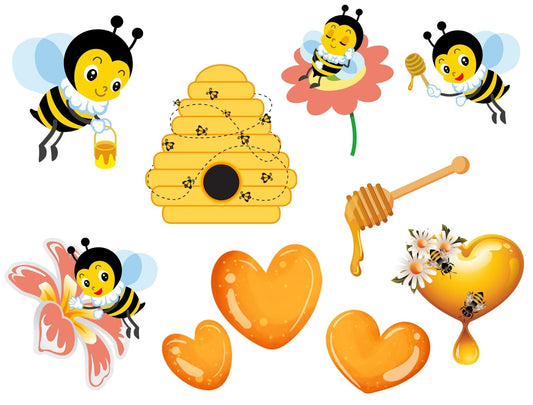 Garden Themed Stickers on Zero Waste Release Liners