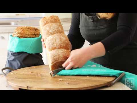 Video demonstrating the Use, Care, and Maintenance for Onya Reusable Artisan Bread Bag available at Green Distributors.