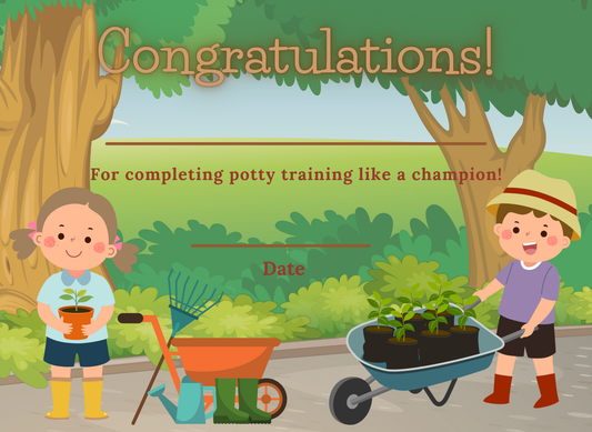 Garden Potty Training Kit