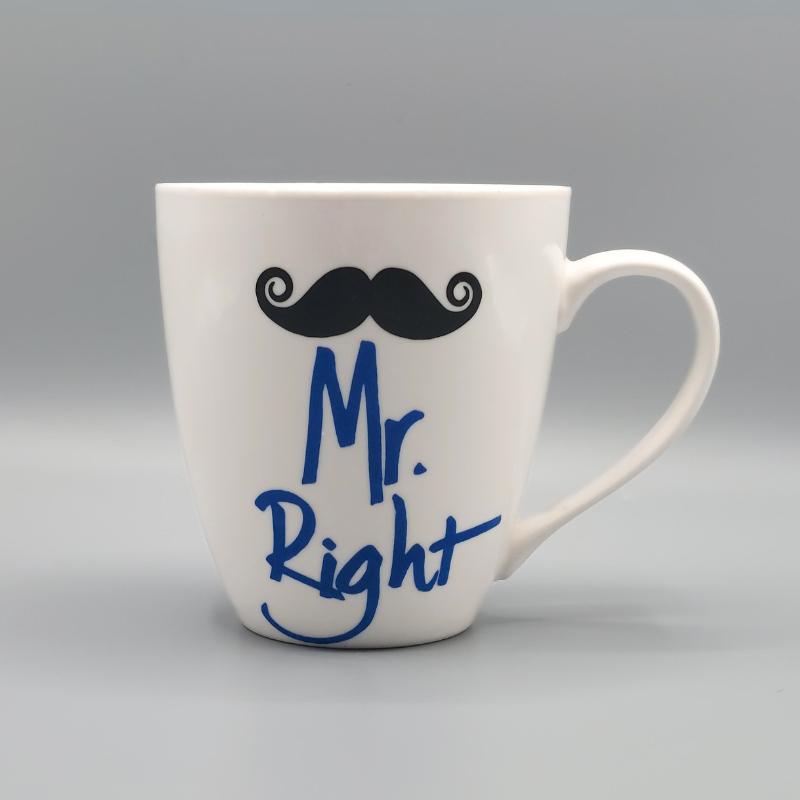 Mr. Right Moustache Mug