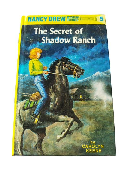 Nancy Drew #5 The Secret of Shadow Ranch by Carolyn Keene (Very Good)