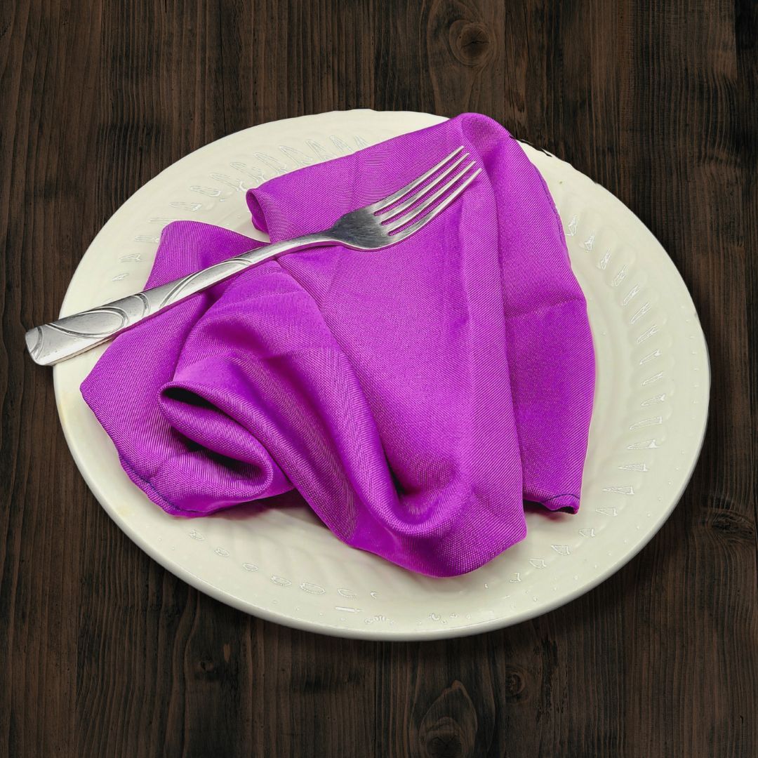 Large Purple Dinner Napkins