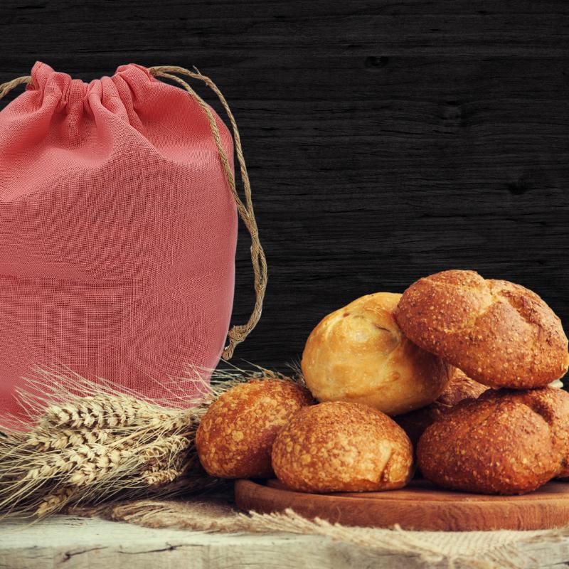 Linen Bread Bag, Bread Bag for Homemade Sourdough Bread, Reusable Produce  Bag, Food Storage, Made in USA, Bread Baker Gift - Etsy