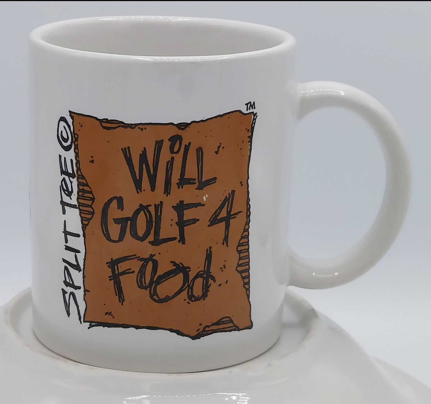 Will Golf 4 Food Mug Secondhand - Green Distributors