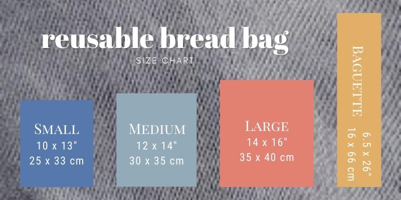 Large discount bread bags