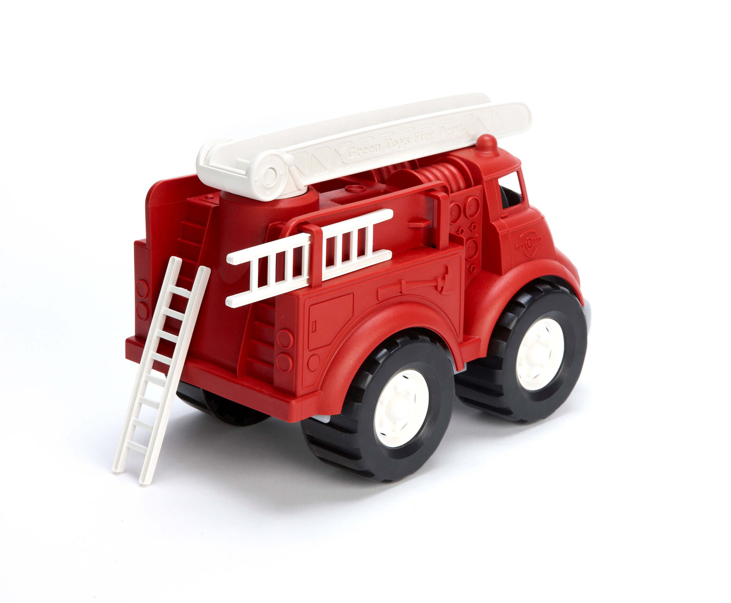 Fire Truck Red Made From 100% Recycled Plastic Milk Jugs Green Toys - Green Distributors