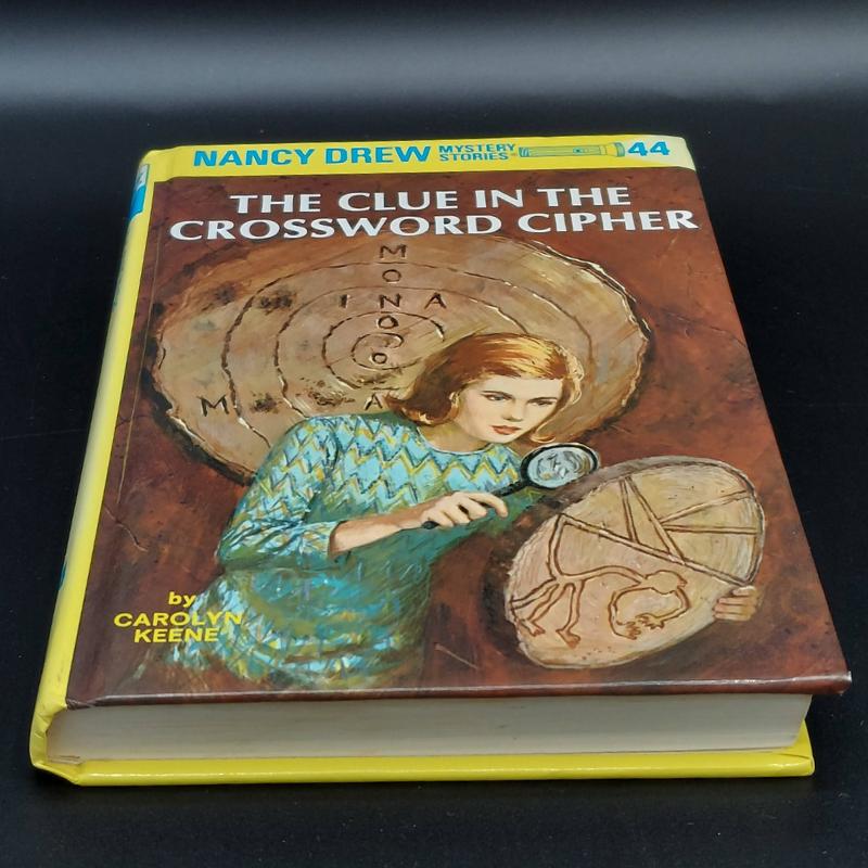 Nancy Drew #44 The Clue in the Crossword Cipher by Carolyn Keene (Fair)