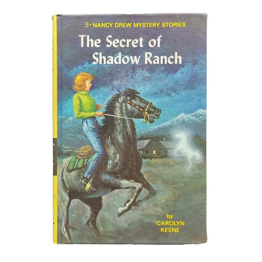 Vintage Nancy Drew #5 The Secret of Shadow Ranch by Carolyn Keene (Very Good)