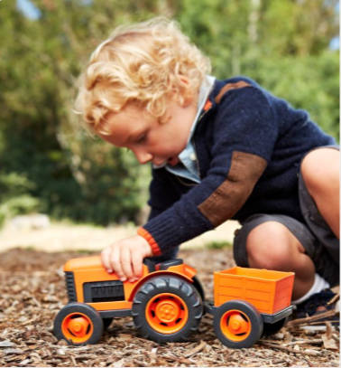 Tractor Made From 100% Recycled Plastic Milk Jugs Green Toys - Green Distributors