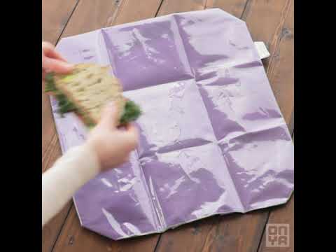 Video demonstrating the use of Onya reusable artisan bread bag and Onya reusable lunch wrap. Available at Green Distributors.
