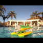 Video of Green Toys yellow and green seaplanes being played with at the beach, the pool, and pretend flying in the air. Available at Green Distributors.