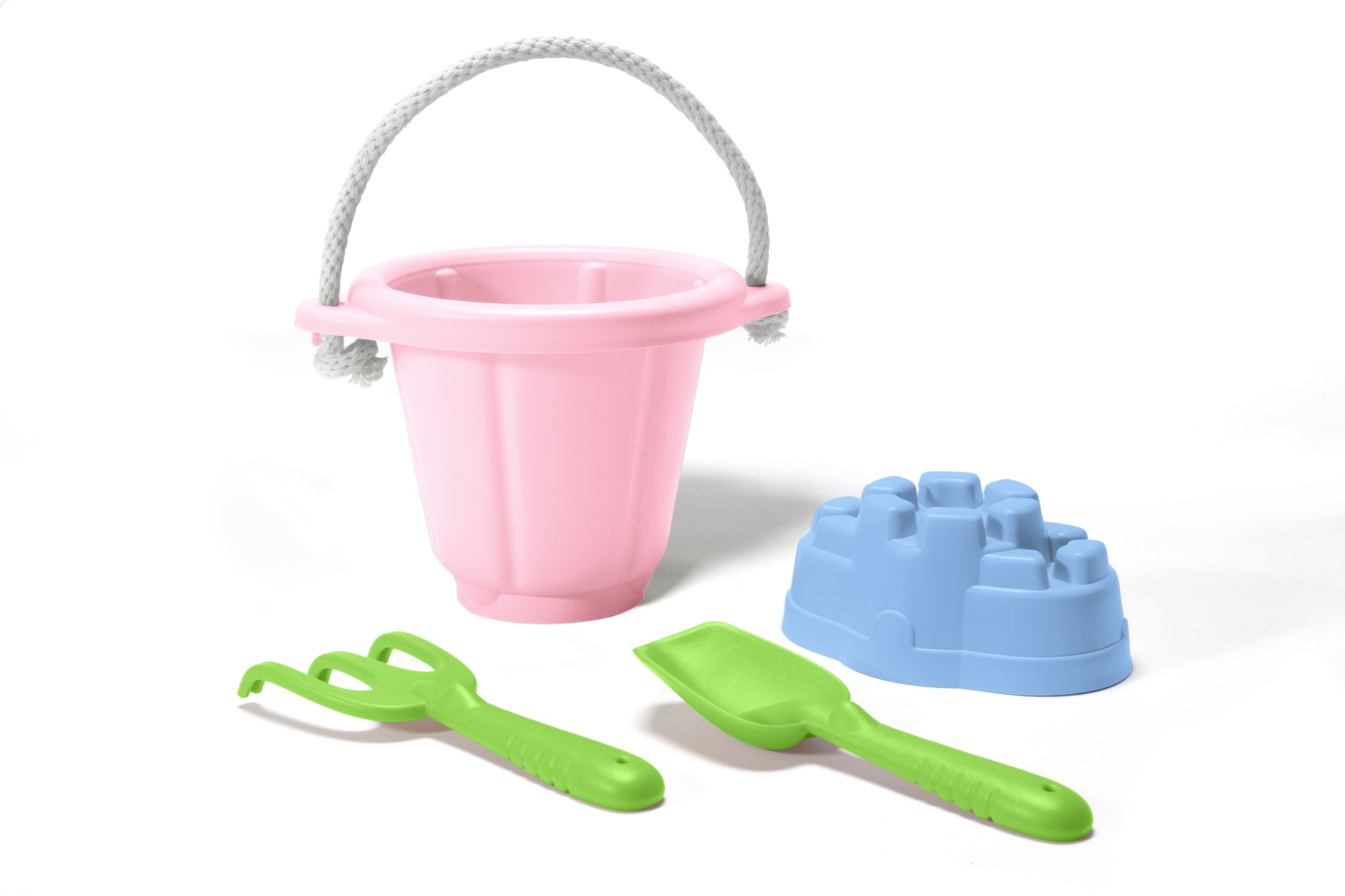 Sand Play Set with Pink Bucket Made From 100% Recycled Plastic Milk Jugs Green Toys - Green Distributors
